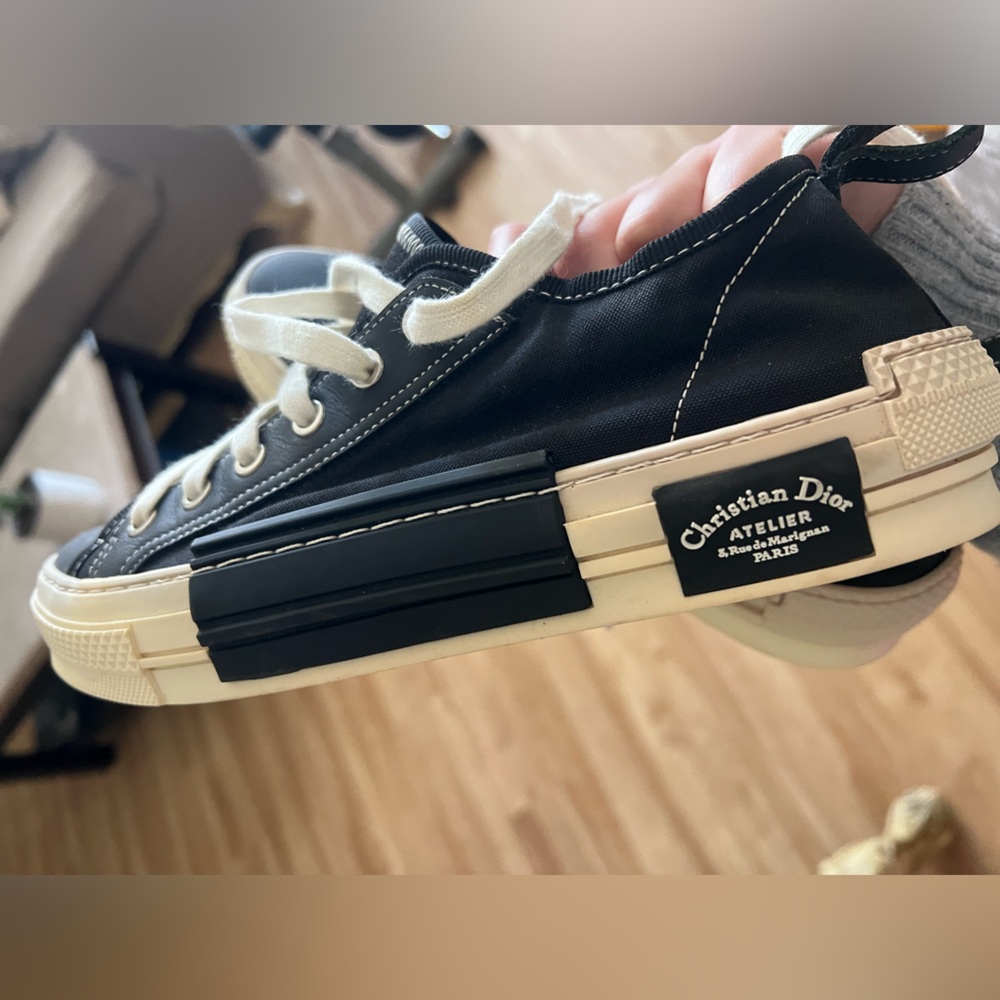 Dior Black and White Women's Sneakers - Picture 8 of 8